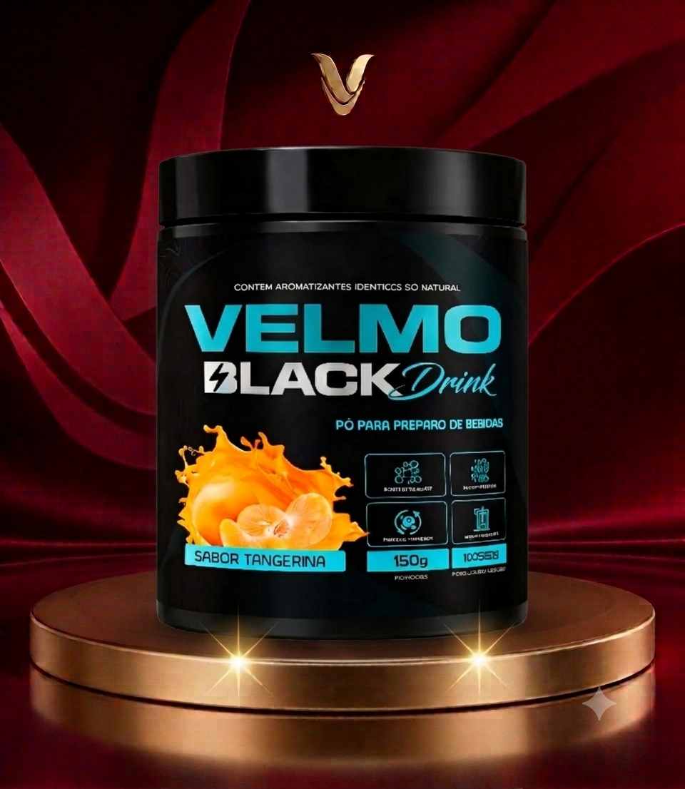 Velmo Black Drink - Tangerina